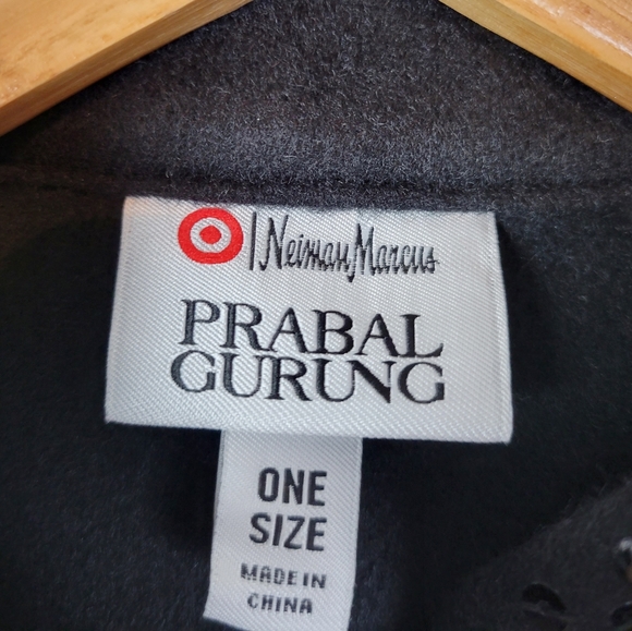 Prabal Gurung for Target Women's Wool Cape Sequins Neiman Marcus One Size NWT - Picture 6 of 10